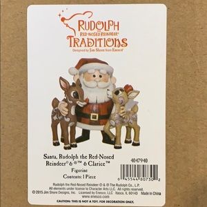 Santa, Rudolph the Red-Nosed Reindeer & Clarice